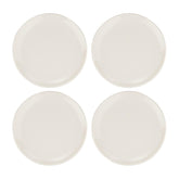 Bonna China Gourmet dia.10"  Round Warm White Porcelain Plate (Set of 4)